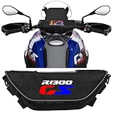 Aveko Borsa da Manubrio per BMW R1300GS R 1300GS Trophy 2023 2024 Borsa da Navigazione per Volante da Moto, Borsa per Telefono Impermeabile Portatile (B)