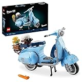 LEGO Icons Vespa 125, Kit Modellismo per Adulti in Mattoncini, Idea Regalo Creativa per Uomo, Donna, Lui o Lei di Compleanno, Replica Piaggio Anni 60 da Costruire, Hobby Rilassante da Collezione 10298