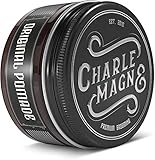 Charlemagne OG Pomade - Cera effetto bagnato brillantezza perfetta - tenuta forte - Profumo nobile