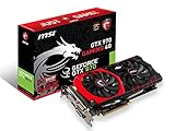 Msi GTX 970 GAMING 4G, Scheda Video, 4 GB GDDR5, PCIe, Nero/Antracite