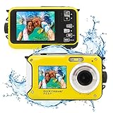 Easypix Goxtreme Reef 24Mp Full HD 130G Fotocamera per Sport d Azione, Giallo