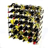 Cranville wine racks Classic pineta 42 Bottiglia di Vino e Metallo zincato cremagliera già assemblate