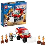 LEGO City Fire Camion dei Pompieri Giocattolo, con Autopompa Antincendio e Minifigure dei Vigili del Fuoco, Giochi per Bambini di 5+ Anni, 60279