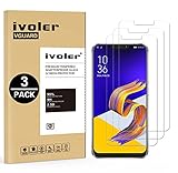 iVoler [3 Pack] Pellicola Vetro Temperato per ASUS Zenfone 5 ZE620KL 6.2   / ASUS Zenfone 5Z ZS620KL 6.2  , Pellicola Protettiva, Protezione per Schermo