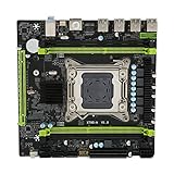 Scheda madre LGA 112, scheda madre da gioco per PC desktop, supporta 4 DDR3 Dual Channel,NVME M.2 SATA2.0 PCIe X16 8Pin Power PC Scheda madre per per Xeon E5 V1 V2 e per I7