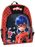 Miraculous Zaino Asilo | Kwami Zaino Scuola Elementare Bambina | Zainetto Ragazza Con Zip Ladybug | Zainetto Asilo Nido A Pois | Multicolore Taglia Unica