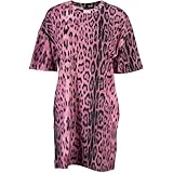 Cavalli Class Abito Donna Cotone Rosa, Rosa, XS