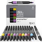 Winsor & Newton ProMarker - 12+1 Pennarelli Set 1