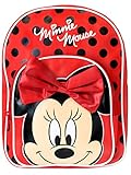 Disney Minnie Mouse Zaino, Rosso, Taille unique