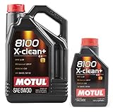 Olio motore Motul 8100 XCLEAN+ 5W30 LT. 6