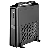 SilverStone SST-ML08B-H - Cabinet Milo per Slim HTPC formato Mini-ITX , con maniglia, nero