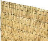Arella Arelle in canna bambù stuoia ombreggiante cm 200x300 cm 2x3 m per copertura recinzione giardino ringhiera balcone in bamboo