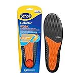 Scholl Gel Activ Work Solette da uomo, taglia 40-43