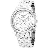 Longines Les Grandes Classiques Flagship Chronograph Orologio da uomo L4.803.4.12.6, Wite, Bracciale