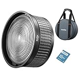 Godox FLS8 Lente Ottica Fresnel La Gamma di Messa a Fuoco Dell angolo Del Fascio è 10°-40° Bowens Compatibili con Luce Video LED SL-60W SL100D SL100Bi SL60IID SL60IIBi SL150III