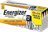 Energizer E300456400 Batteria Alcalina, Nero, Pacco da 24 Confezione