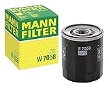 MANN-FILTER W 7058 Filtro Olio – Per auto