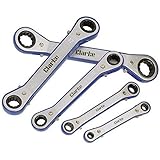 Clarke PRO41 5-Pce Angle Head Ratchet Spanner Set - Metric-PRO41