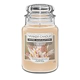 CANDELA GIARA GRANDE 538g YANKEE GOLDEN FLOWERS - FIORI