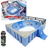 TECH DECK - FINGER SKATE - MEGA BOWL X-CONNECT - Tech Deck Skate Park Rampa 100% modulabile da costruire e personalizzare + 1 Finger Skate Thank You Esclusivo - Mini skate - Giocattolo per bambini 6