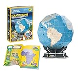 Puzzle 3d Bambini National Geographic - Puzzle 3d Mappamondo Bambini 32 Pezzi | Modellini Da Costruire | Giochi Per Bambini | Regalo Bambino 8 Anni