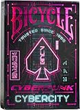 Bicycle Cyberpunk Cyber City Mazzo di carte da collezione, Magia e cardistryEdizione speciale.