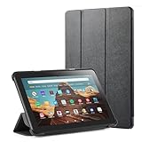 Fire HD 8 - Custodia per tablet Amazon Kindle Fire HD 8 & 8 Plus (12°/10° generazione, 2022/2020), in pelle PU con funzione sveglia automatica