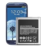 Batteria di ricambio per Samsung Galaxy S3 NEO, 2100 mAh, compatibile con Samsung Galaxy S3 NEO i9301, GT-i9300, GT-i9305 LTE, EB-L1G6LLU [Non per S3 Mini]