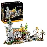 LEGO 10316 Icons Il Signore degli Anelli: Gran Burrone, Costruisci ed Esponi la Valle della Terra di Mezzo, Grande Set Immersivo per Adulti, 15 Minifigure come Frodo e Bilbo Baggins (Esclusiva Amazon)