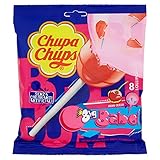 Chupa Chups Lollipop Aroma Ciliegia, 8 Pezzi, 144g