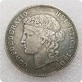 BoodLo Antiquariato Artigianato Svizzero 1909-B Moneta da 5 franchi Svizzera Moneta commemorativa Dollaro d Argento