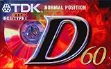 TDK - Musicassette D-60, 3 pz