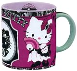 HELLO KITTY - Tazza in ceramica nera