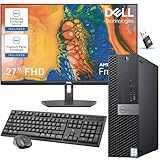 PC Desktop Fisso Intel I7 6700 Potente | 32 GB Ram |SSD M.2 512GB + HDD 1TB | HDMI Windows 11 Pro -office 19 (Ricon (PC + DELL 27)