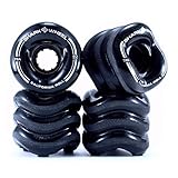 Shark Wheel 60 mm, 78a Skateboard Ruote (Nero)