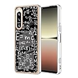 HAOYE Adatta per Cover Sony Xperia 5 IV, Motivo Colorato Unico Elegante, Realizzata in TPU Flessibile Fornisce Protezione Antiurto e AntiGraffio. Equazione