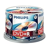 PHILIPS Dvd+r 4.7 GB - Confezione da 50