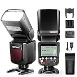 NEEWER NW665-C Flash Speedlite E-TTL II,2,4G HSS 1/8000s,Batteria al Litio 10,8V/2040mAh,650 Flash a Piena Potenza,Tempo di Riciclaggio 1,5s,Compatibile con Canon R6 R5 R3 R M6 850D 800D 7D/6D Mark II