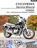 1983-1985 Honda CB650SC Nighthawk Service Manual (English Edition)