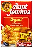 Aunt Jemima Pancake & waffle mix original preparato per Pancake