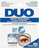 White/Clear DUO Eyelash Adhesive Waterproof Glue 7g .25oz