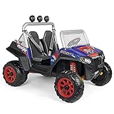 Peg Perego Polaris Ranger RZR 900 XP - Fuoristrada Elettrico Cavalcabile per Bambini dai 3 Anni con Luci LED, Suoni, Radio FM e Batteria Ricaricabile 24V