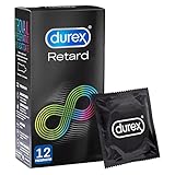 Durex Performa Preservativi Ritardanti, 12 Profilattici, Gomma