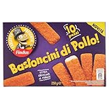 Carletto Findus, Bastoncini di Pollo, 10 pezzi, 250g (Surgelato)