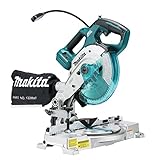 Makita TRONCATRICE BANCO 18V BL 165mm, Nero, 6.3kg