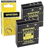 PATONA 2x Batteria BP-DC8 Compatibile con Leica X Vario X1 X2
