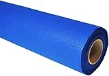 PuntoCasaStore ROTOLO IN TNT 80 CM x 20 MT BLU - TOVAGLIA USA E GETTA COPERTURA INTERNI ESTERNI TAVOLI FESTE CERIMONIE EVENTI FIORISTA