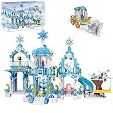 Castello Principesse, Set di Costruzioni, Castello di Frozen, Friends Bambina 6-12 Anni, Giochi Creativi, Costruzioni per Bambini, 477 Pezzi