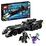 LEGO DC Batmobile: Inseguimento di Batman vs. The Joker, Set Iconica Batmobile del 1989 con 2 Minifigure e Batarang, Macchina Giocattolo del Supereroe, Idea Regalo per Bambini e Bambine 76224