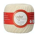 Anchor, Freccia, filato per uncinetto, spessore 12, 100% cotone, 6650, n.12